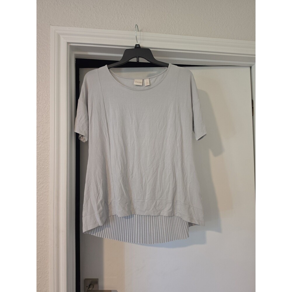 NWT Chico's Shirt. Sz 2